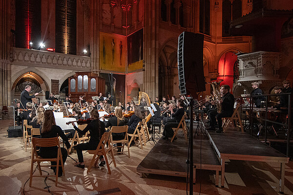 Das Jugendsinfonieorchester Leipzig zur Musiknacht, Foto: Martin Türke Das Jugendsinfonieorchester Leipzig zur Musiknacht, Foto: Martin Türke