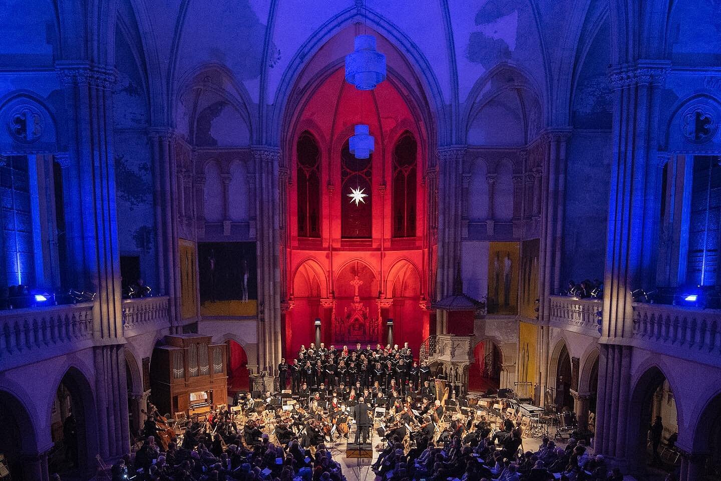 Klangfabrik der amici musicae in der Peterskirche Leipzig, Foto: Martin Türke Klangfabrik der amici musicae in der Peterskirche Leipzig, Foto: Martin Türke